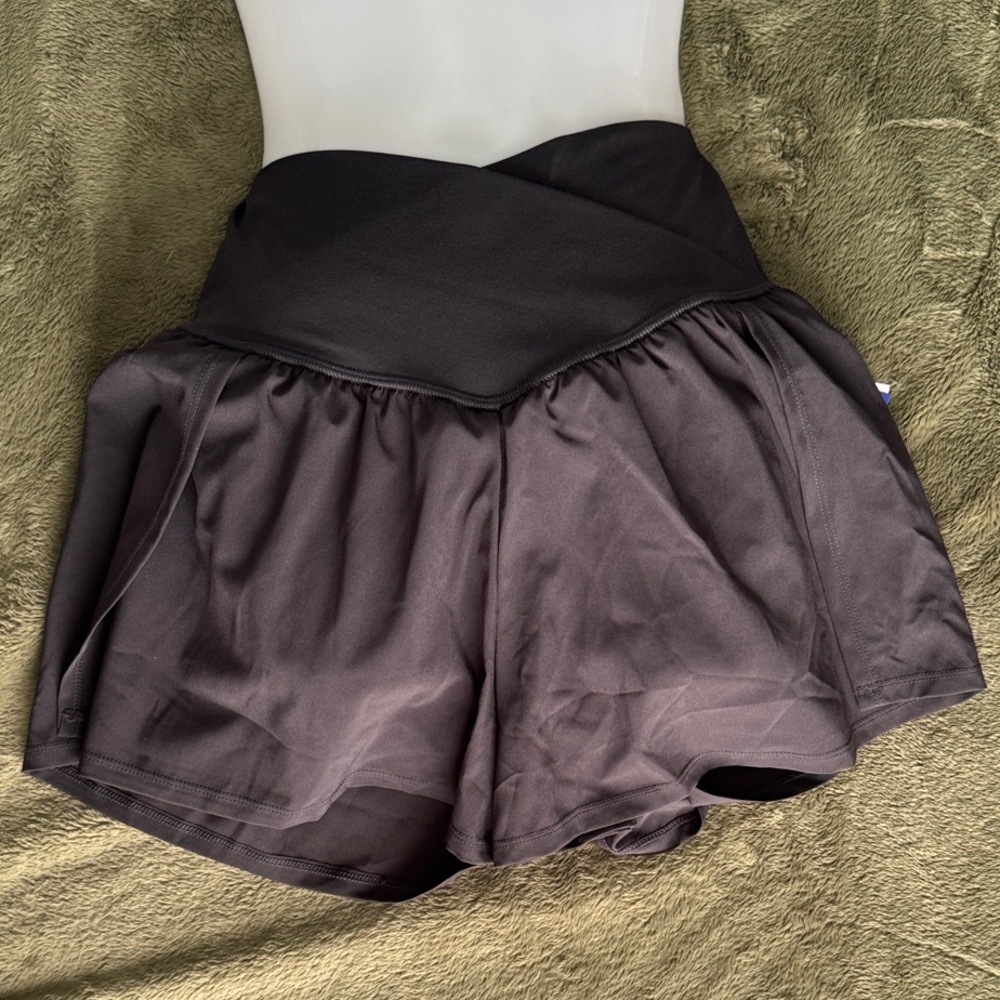 JoyLab Black High-Waist Athletic Shorts